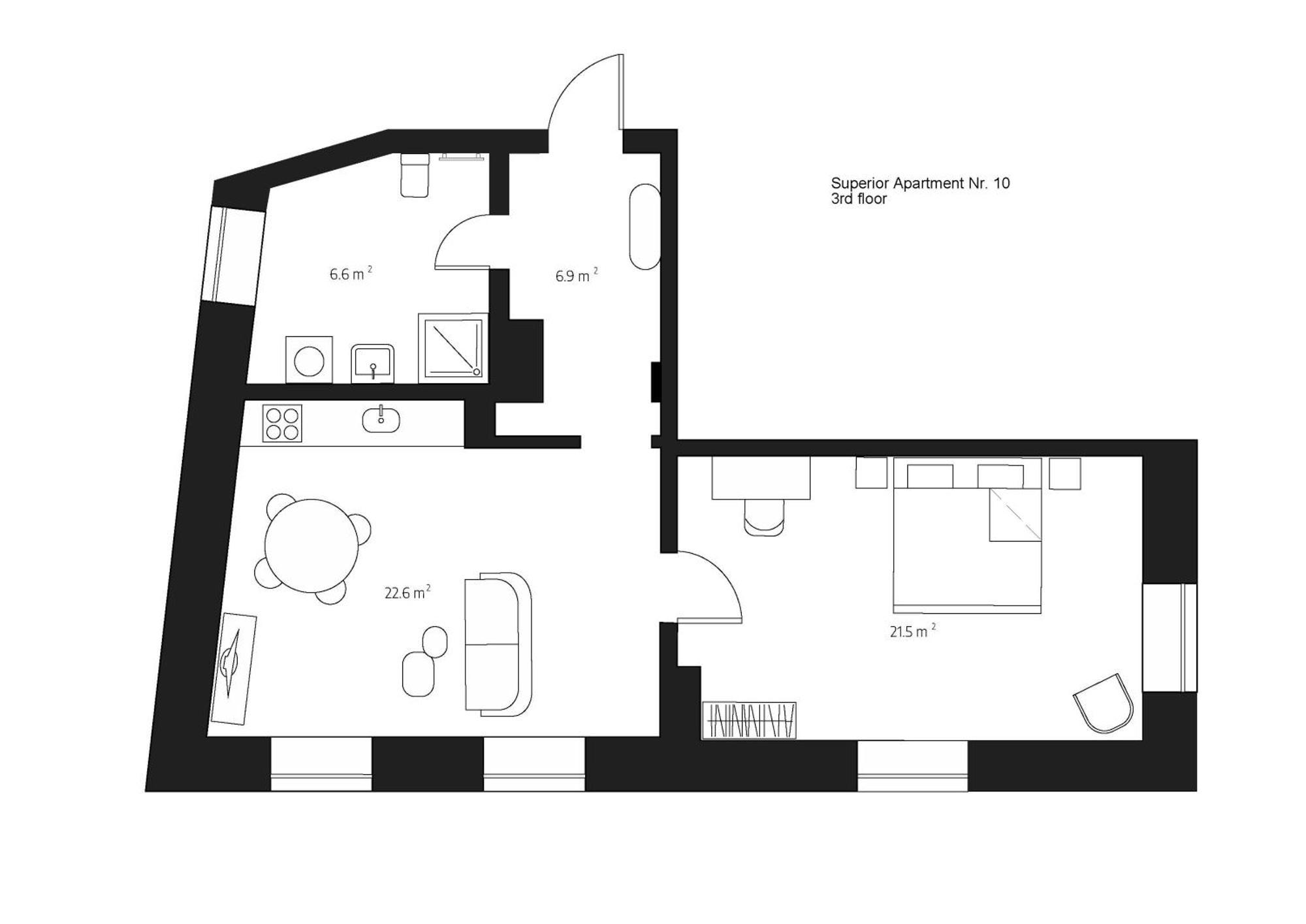 Cēsis Centra Nams - Center Apartments חדר תמונה